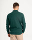 Emerald Green Knitted Quarter Zip