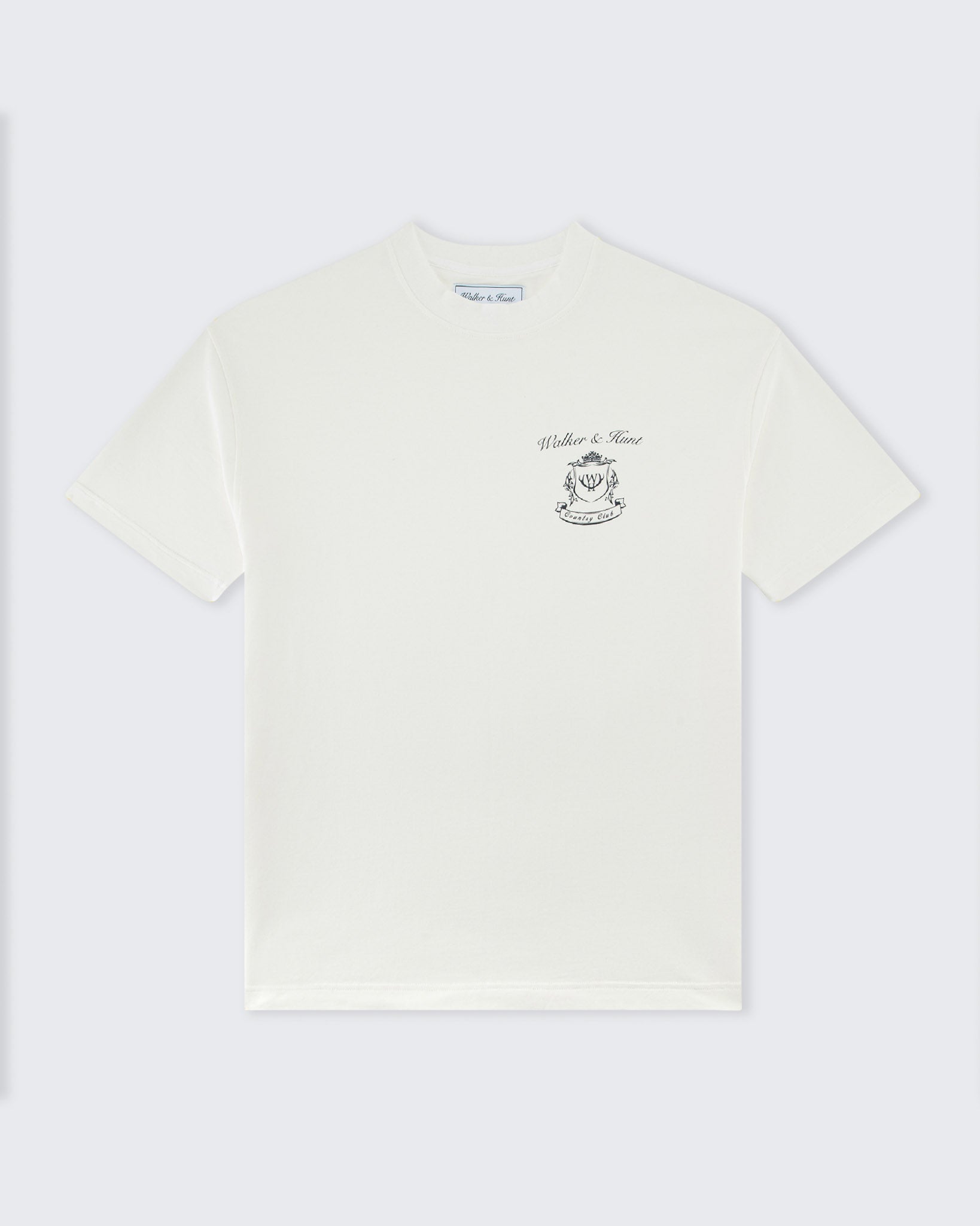 Country Club Tee- Off- White – Walker & Hunt