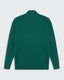 Emerald Green Knitted Quarter Zip