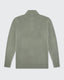 Khaki Knitted Quarter Zip