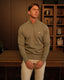 Khaki Knitted Quarter Zip