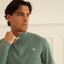 Huxley Quarter Zip - Sage Green