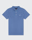 Pique Stretch Polo- Marine Blue