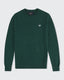 Hunter Green- Cable Knit