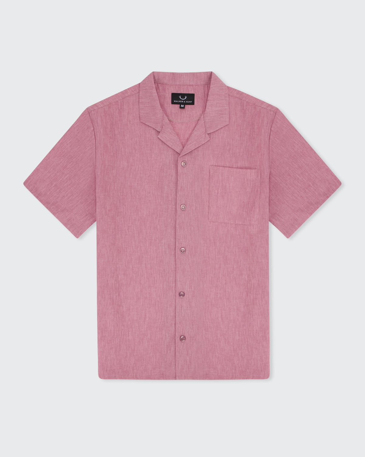 Cuban Shirt- Dusky Pink