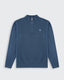 Huxley Quarter Zip - Mid Blue