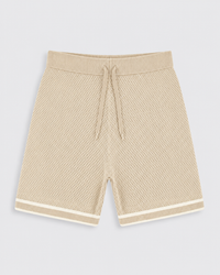 Resort Knitted Short- Beige