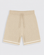 Resort Knitted Short- Beige