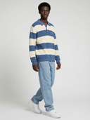 Oversized Lando Knit - Steel & Cream