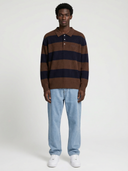 Oversized Lando Knit - Brown & Navy
