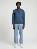 Huxley Quarter Zip - Mid Blue