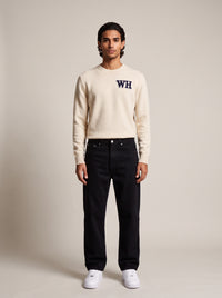 WH Crewneck - Cream