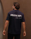 Camiseta Atelier - Azul claro