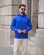 Script Hoodie- Cobalt Blue