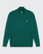 Hunter Green Knitted  1/4 Zip