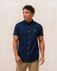 Short Sleeve Oxford- Navy