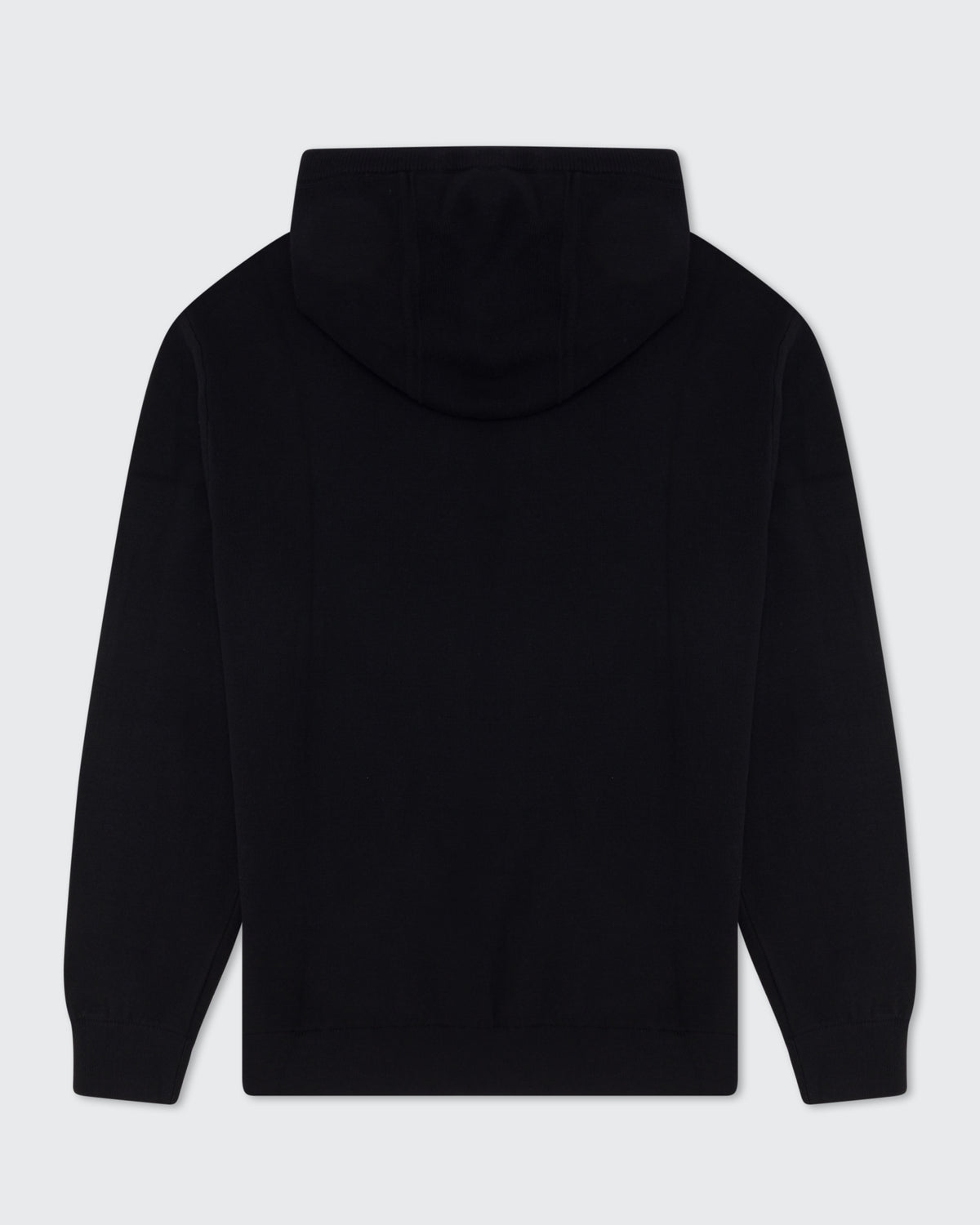 W&H Knitted Hoodie - Black