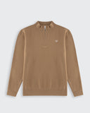 Huxley Quarter Zip - Mocha