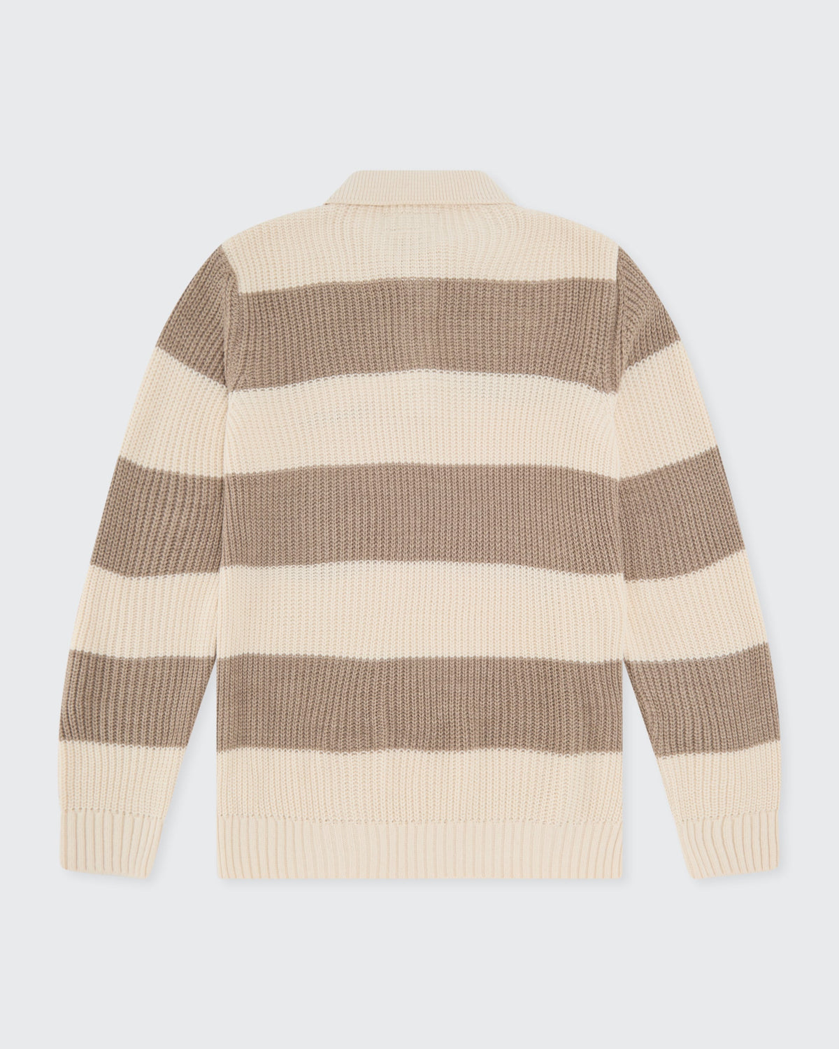 Oversized Lando Knit - Mocha & Cream