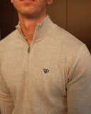 Huxley Quarter Zip - Grey