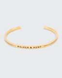 Classic Cuff Bracelet- Gold