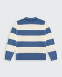 Oversized Lando Knit - Steel & Cream