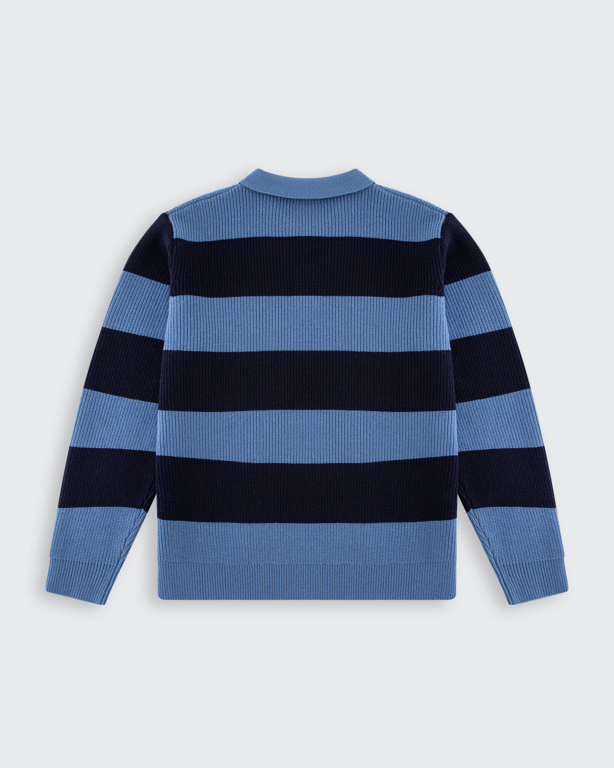 Lando Knit - Steel & Navy