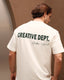 Camiseta Atelier - Azul claro