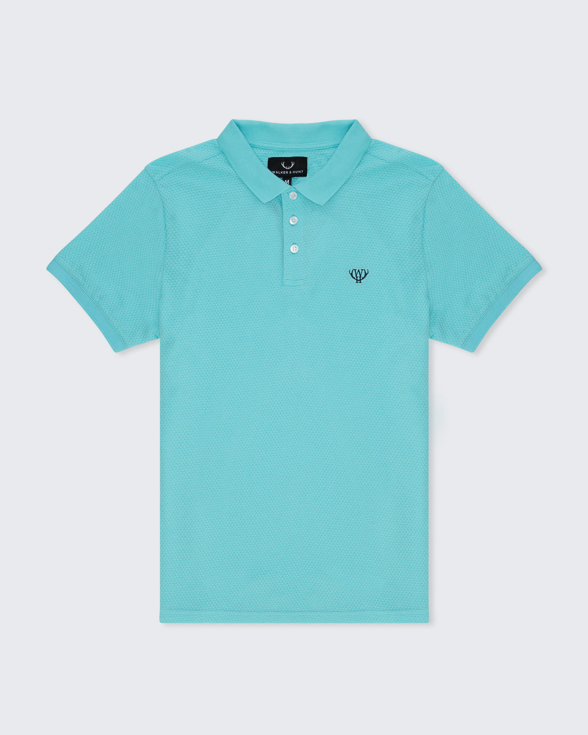 Textured Polo- Mint