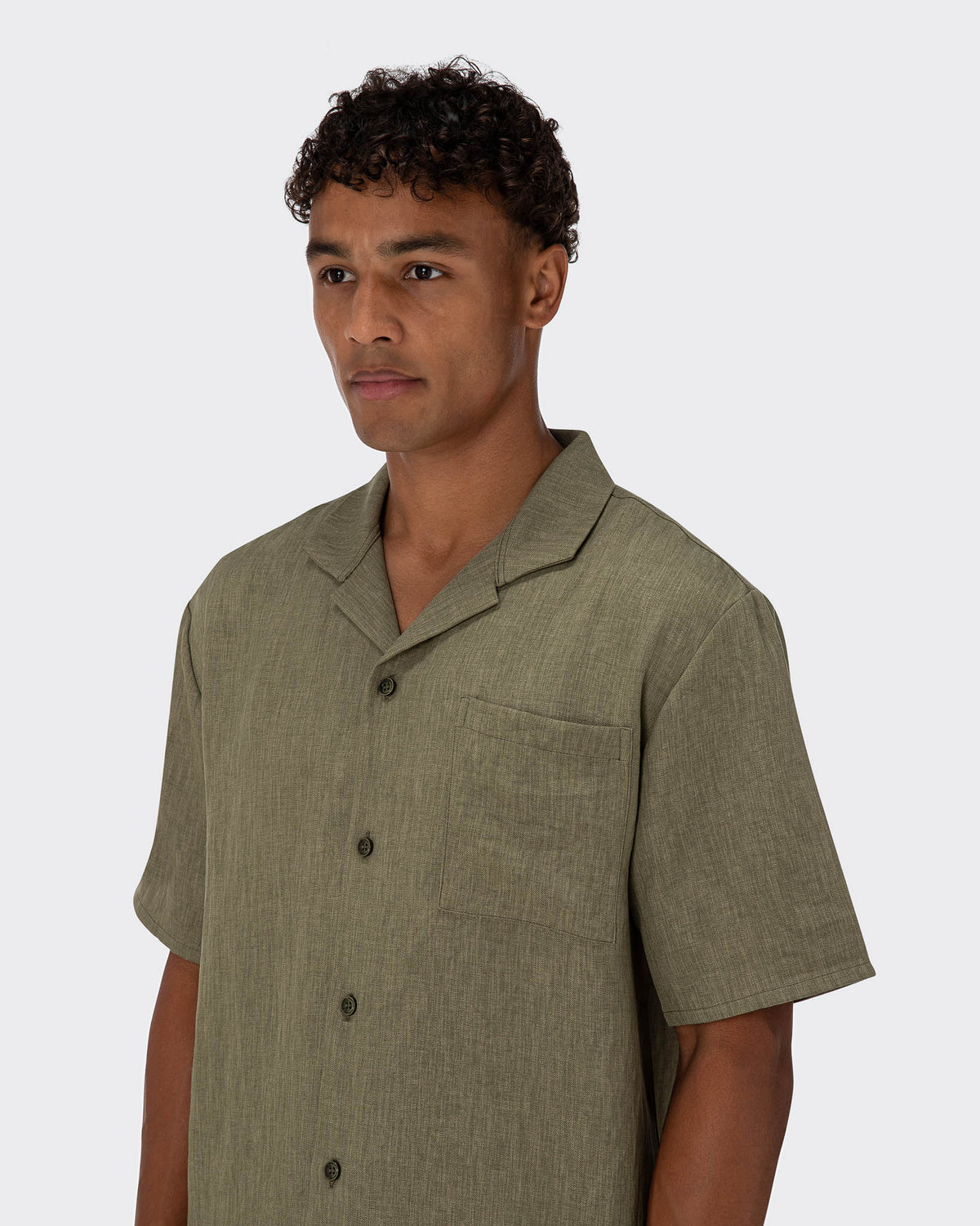 Cuban Shirt- Khaki