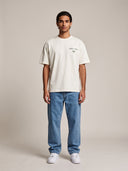 St Tropez Tennis Club Tee - Off White