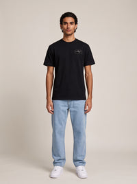 Le Mon Patch Tee — Black